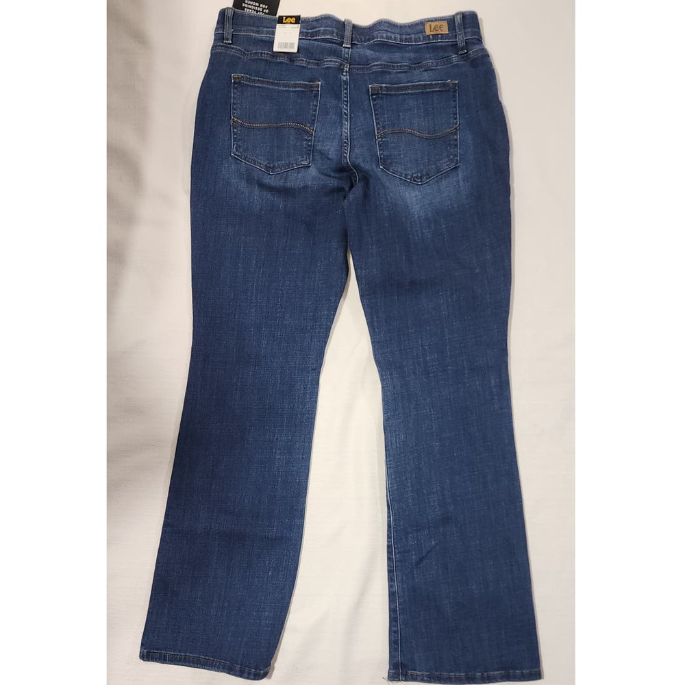lee regular fit bootcut mid rise 16 medium W34x40L women's - Picture 3 of 11